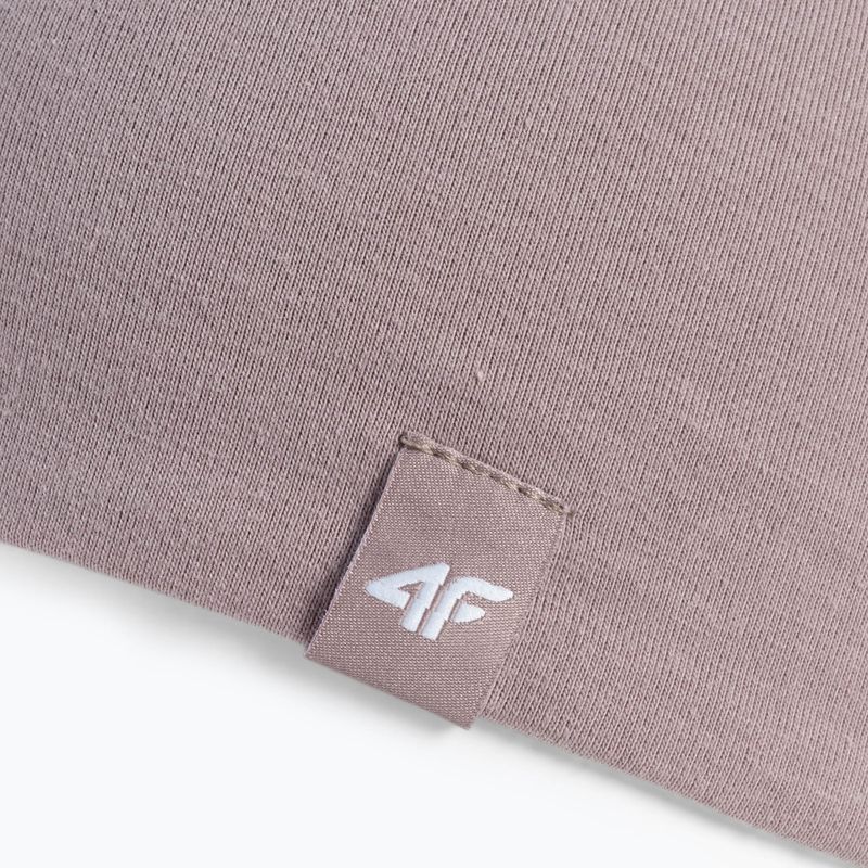 Children's winter beanie 4F purple HJZ22-JCAD001 4