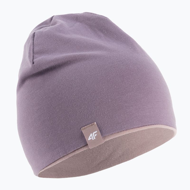 Children's winter beanie 4F purple HJZ22-JCAD001 6