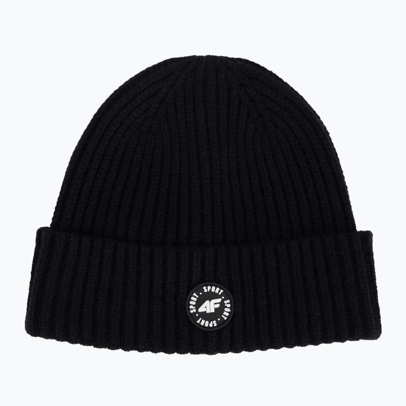 Children's winter beanie 4F black HJZ22-JCAM003 5