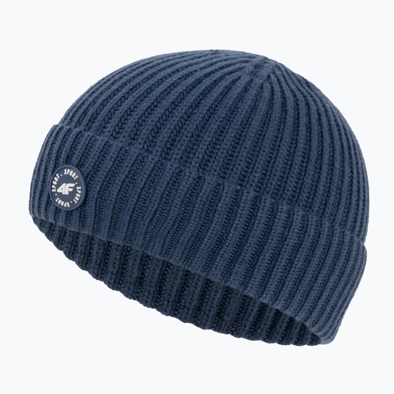 Children's winter beanie 4F blue HJZ22-JCAM003 3