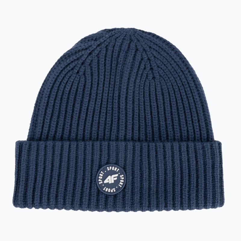Children's winter beanie 4F blue HJZ22-JCAM003 5