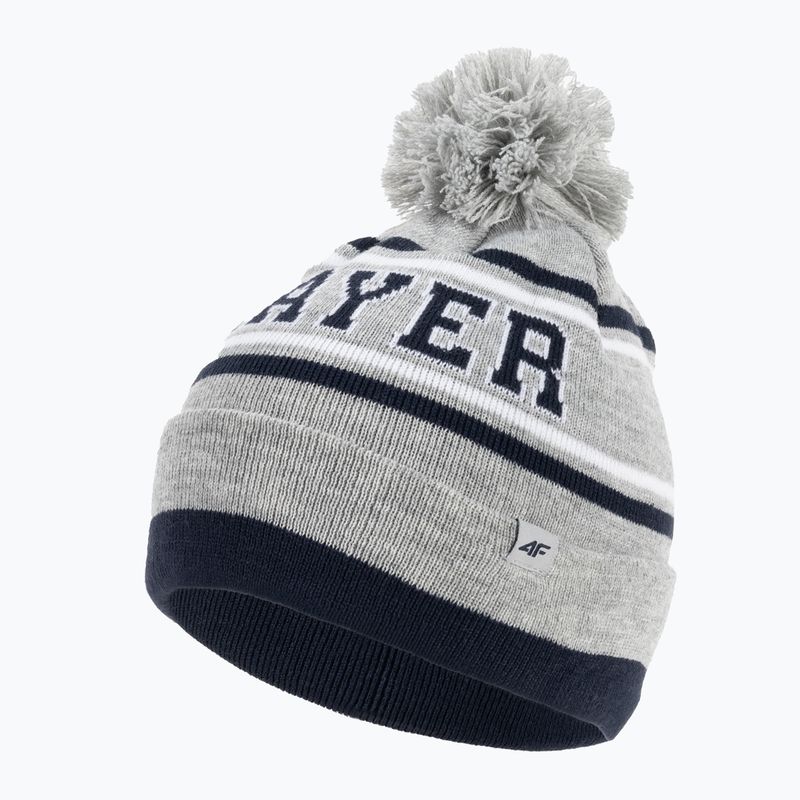 Children's winter beanie 4F grey HJZ22-JCAM005 3