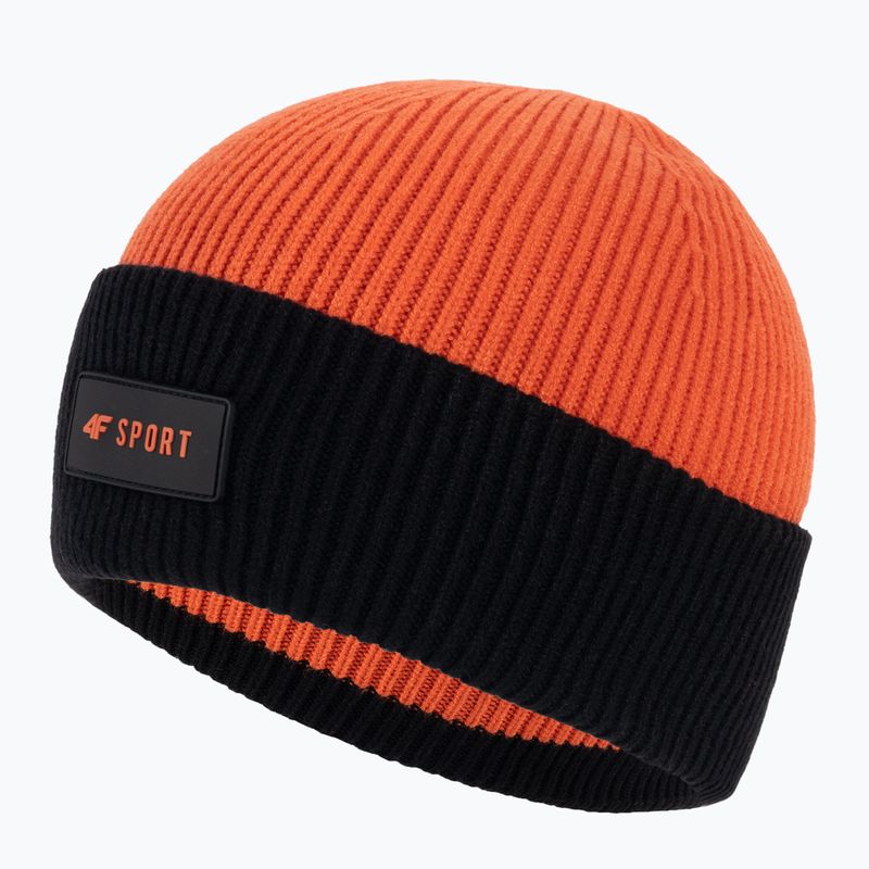 Children's winter beanie 4F black-red HJZ22-JCAM004 3