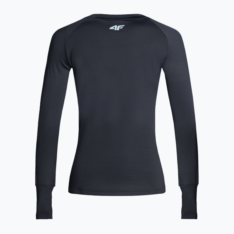 Women's thermal T-shirt 4F grey H4Z22-BIDD030 2