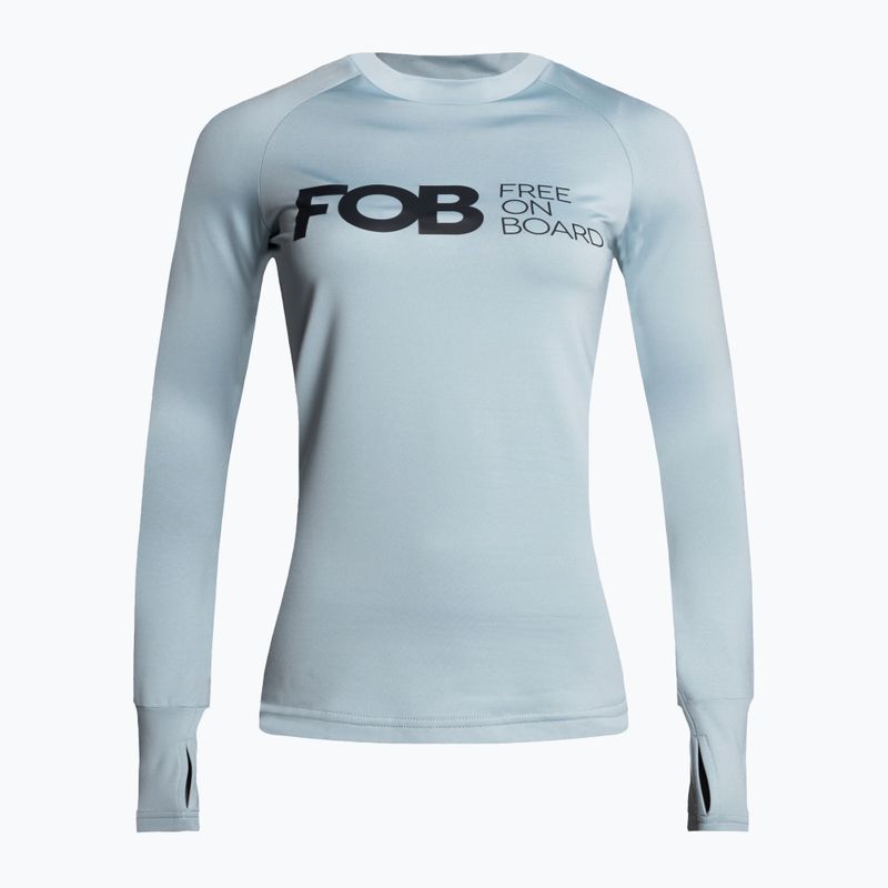 Women's thermal T-shirt 4F blue H4Z22-BIDD030