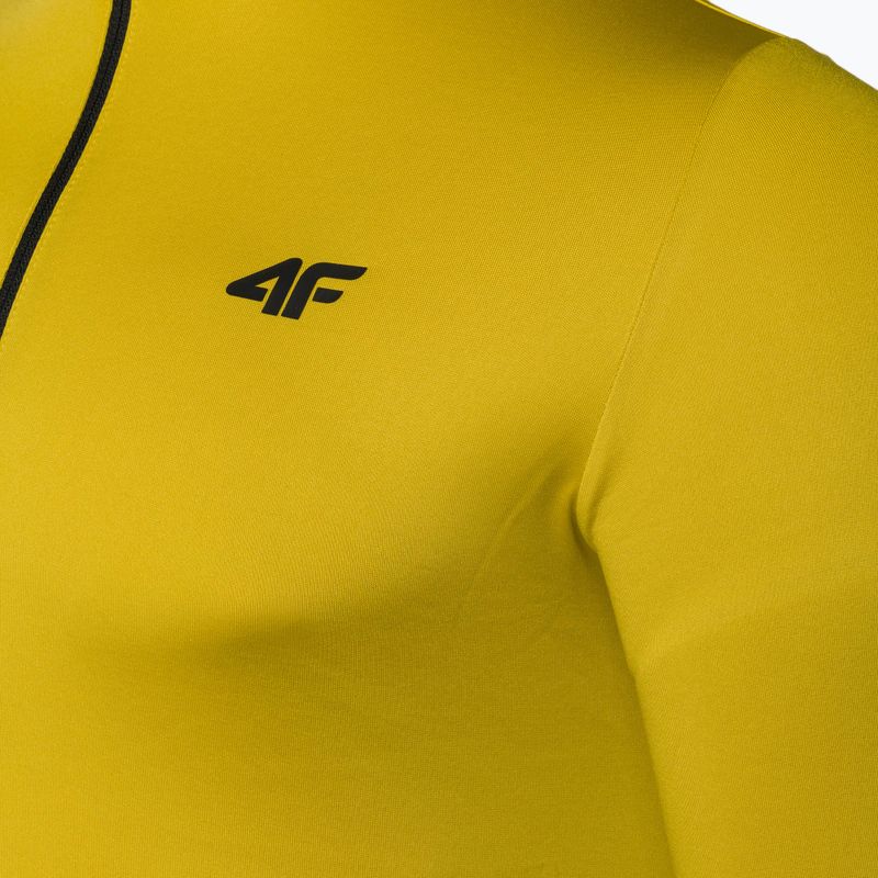Men's thermal top 4F BIMD030 lemon 4