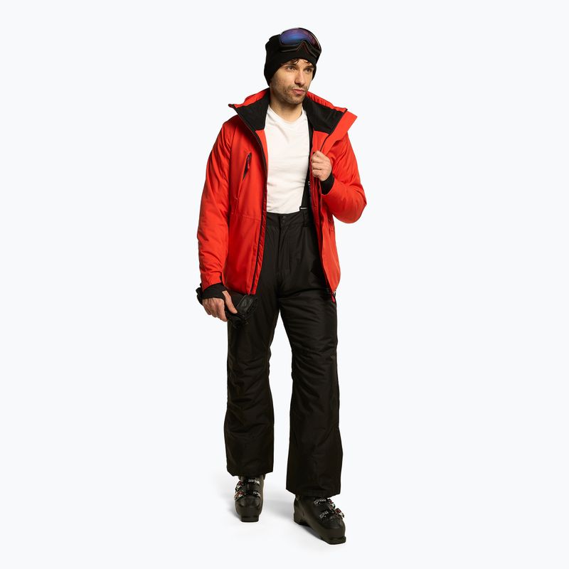 Men's 4F ski jacket red H4Z22-KUMN004 2