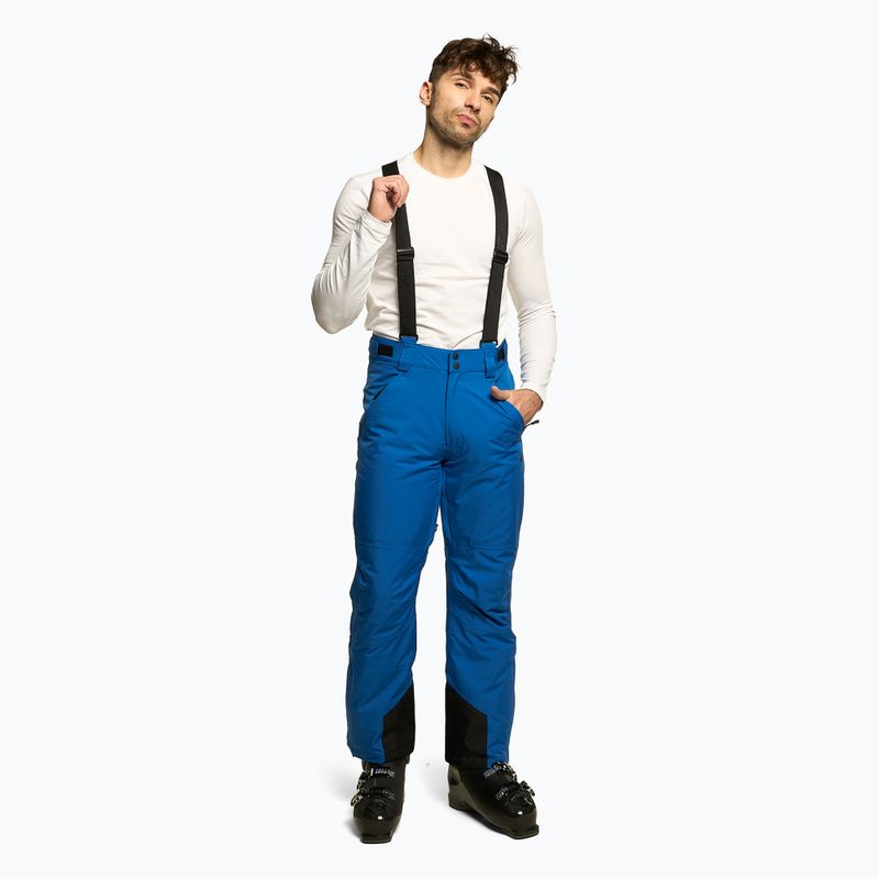 Men's 4F ski trousers blue H4Z22-SPMN003