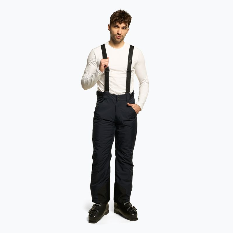 Men's 4F ski trousers navy blue H4Z22-SPMN003