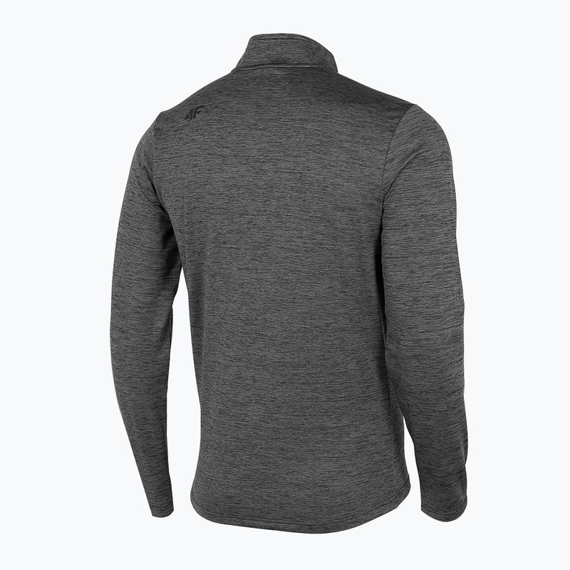 Men's thermal active sweatshirt 4F BIMD031 dark grey melange 3