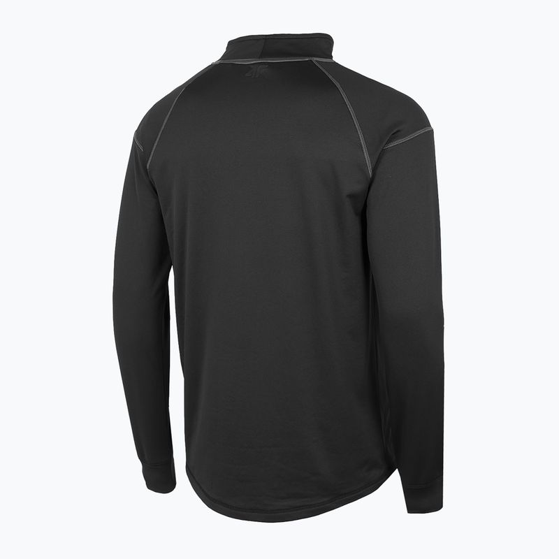 Men's thermal active sweatshirt 4F BIMD033 deep black 3