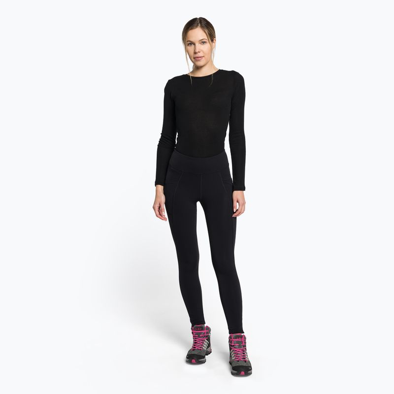 Women's trekking trousers 4F black H4Z22-SPDTR060 2