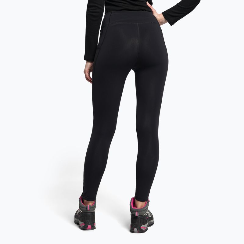 Women's trekking trousers 4F black H4Z22-SPDTR060 4