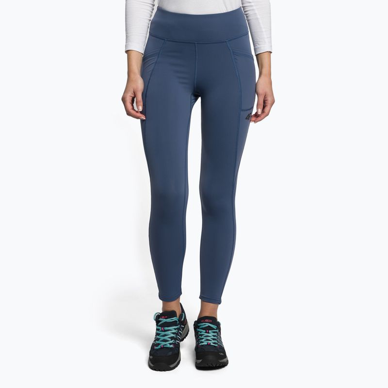 Women's trekking trousers 4F blue H4Z22-SPDTR060