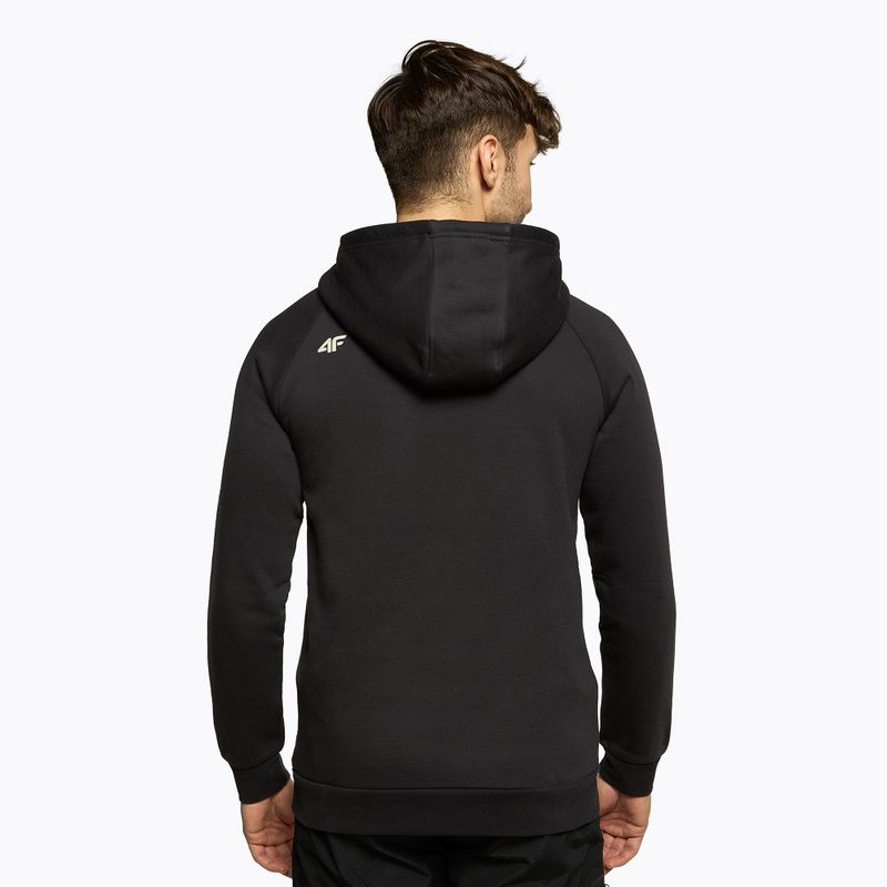 Men's 4F graphite snowboard sweatshirt H4Z22-BLM021 3