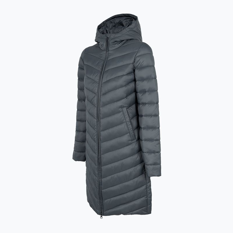 Women's down jacket 4F blue H4Z22-KUDP015 7