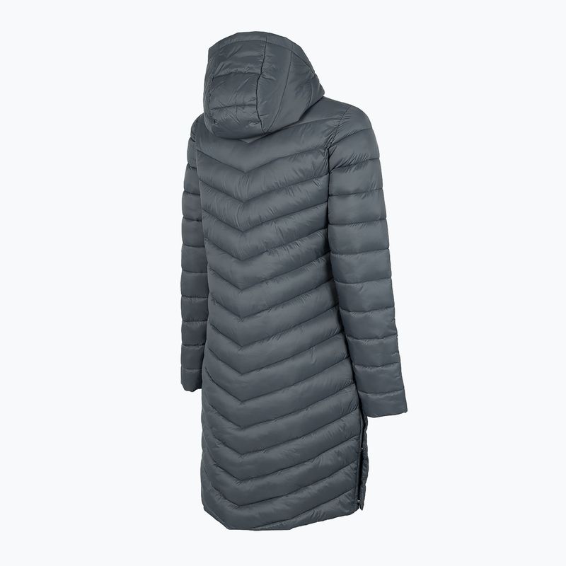 Women's down jacket 4F blue H4Z22-KUDP015 8