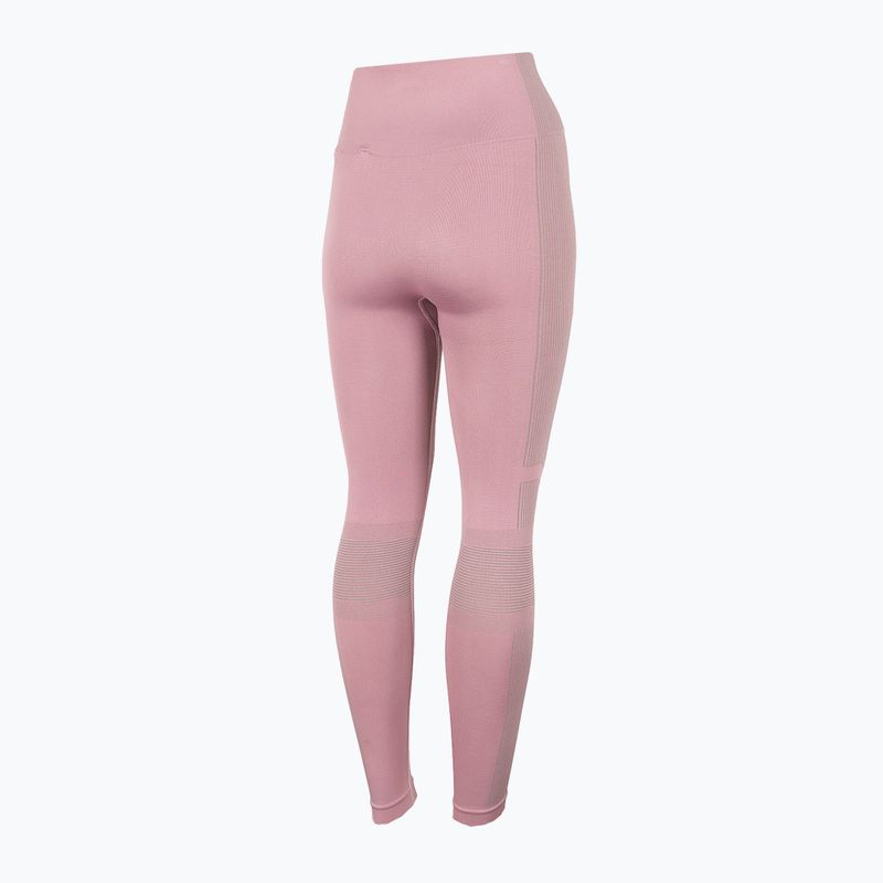 Women's thermoactive pants 4F pink H4Z22-BIDB030D 3