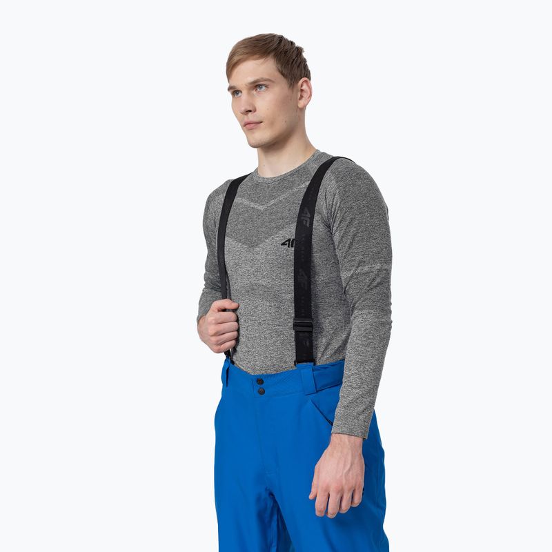 Men's 4F thermal shirt grey H4Z22-BIMB030G