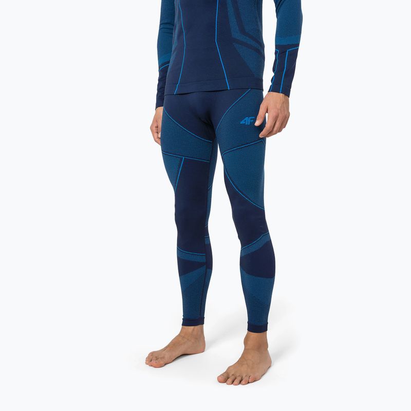 Men's 4F thermoactive pants navy blue H4Z22-BIMB031D