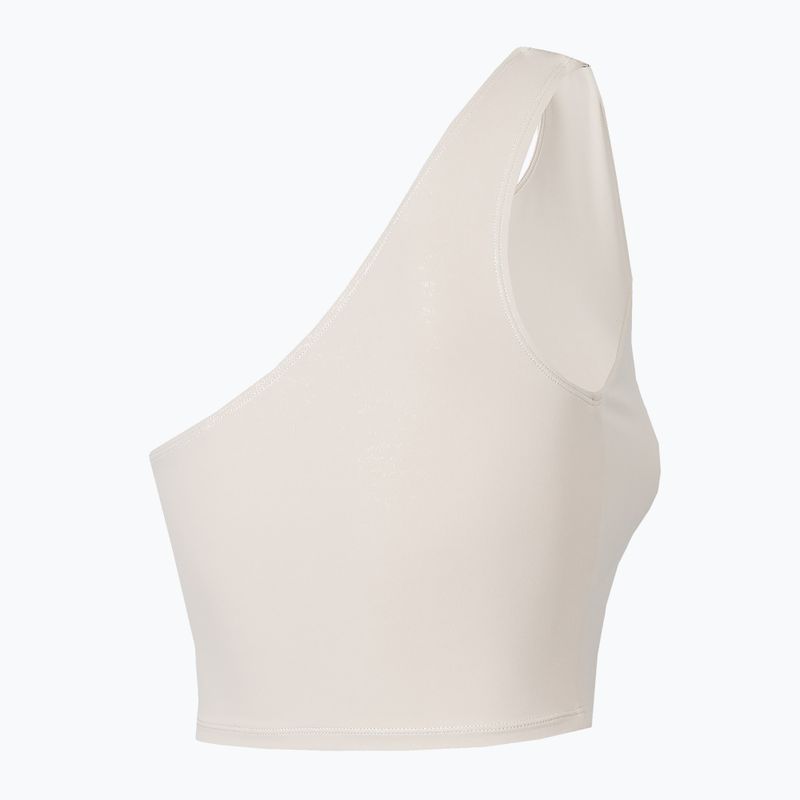 Women's yoga top 4F beige H4Z22-TSD033 4