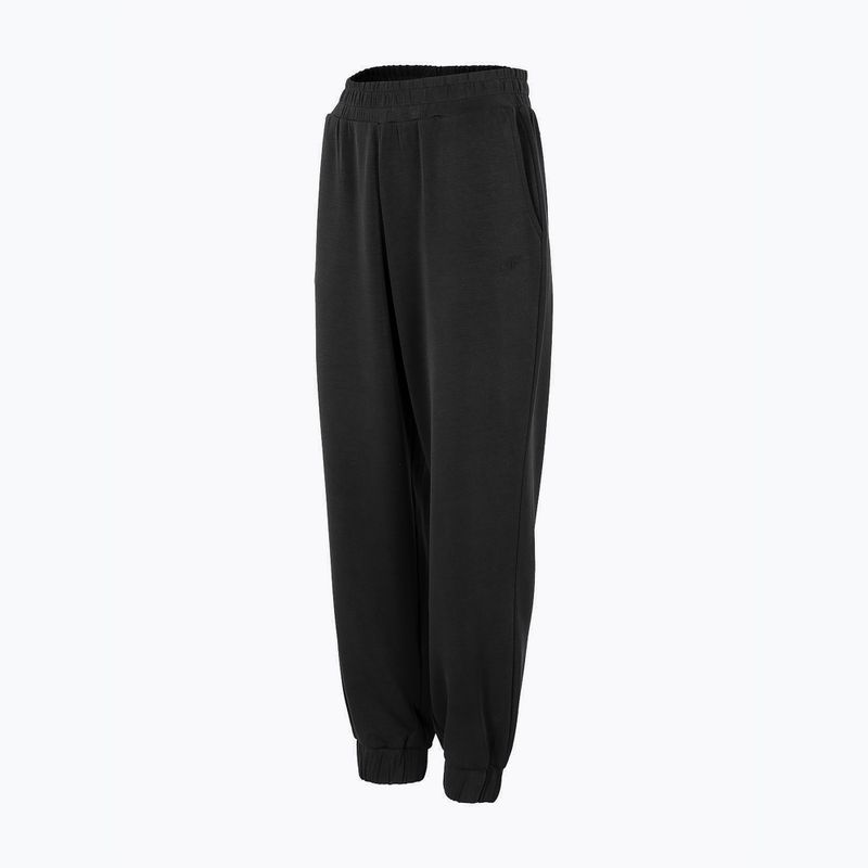 Women's yoga pants 4F black H4Z22-SPDD022 3