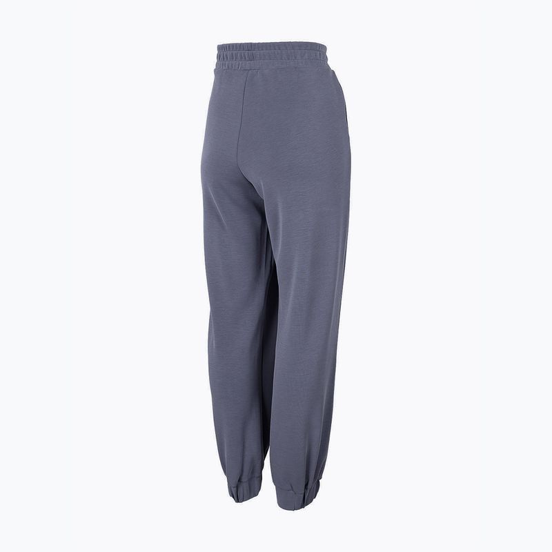 Women's yoga pants 4F blue H4Z22-SPDD022 4