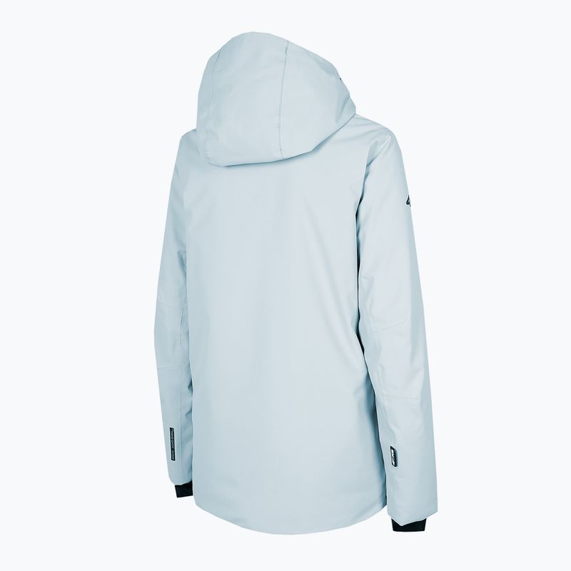 Women's snowboard jacket 4F blue H4Z22-KUDS001 8