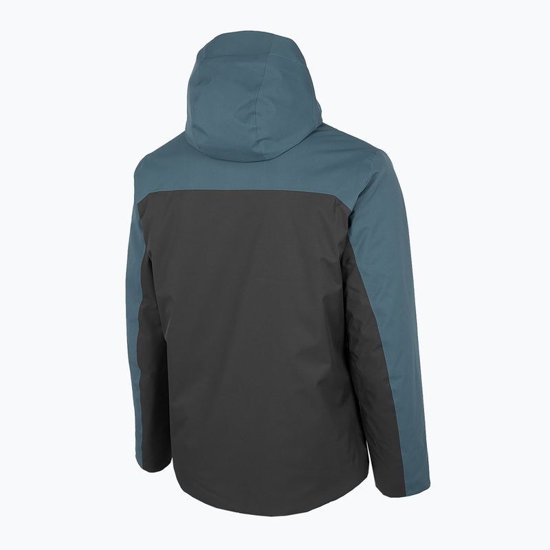 Men's 4F rain jacket green H4Z22-KUM060 4