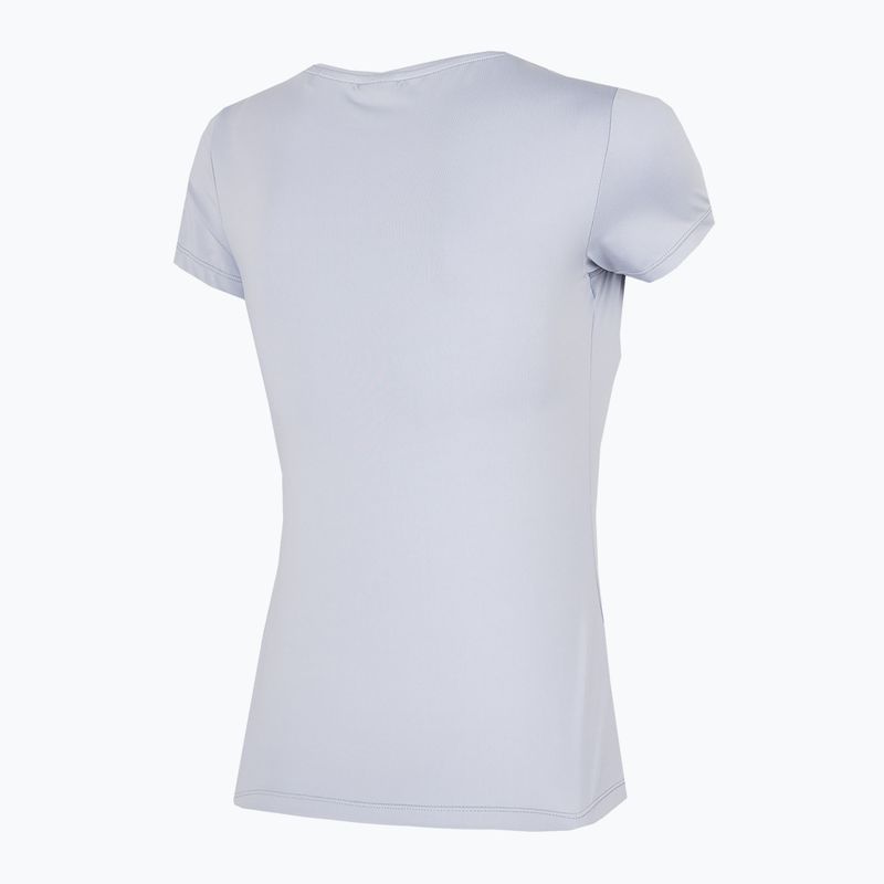 Women's trekking t-shirt 4F blue H4Z22-TSD016 3