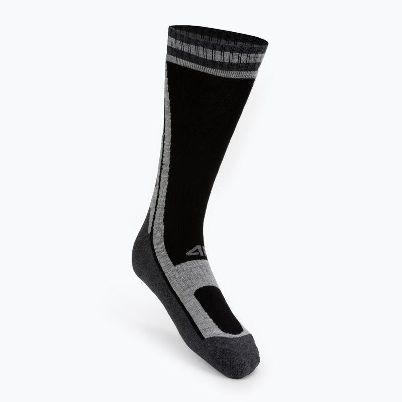 4F trekking socks black H4Z22-SOUT002 2