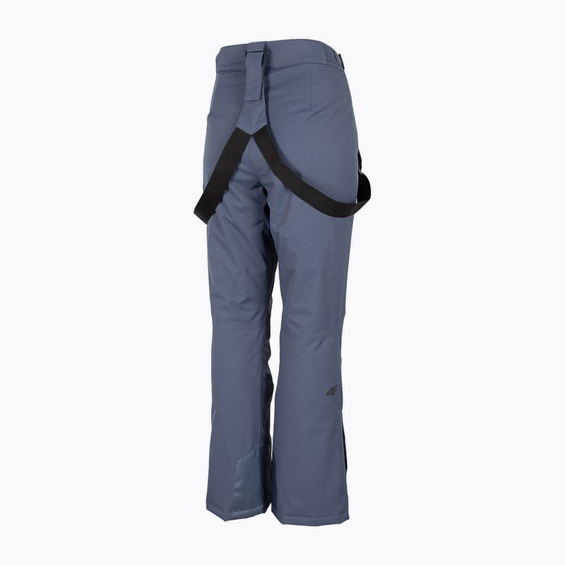Women's ski trousers 4F blue H4Z22-SPDN001 7