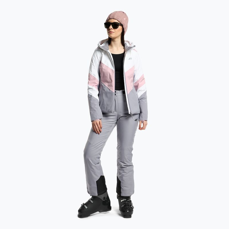 Women's ski trousers 4F grey H4Z22-SPDN002 2
