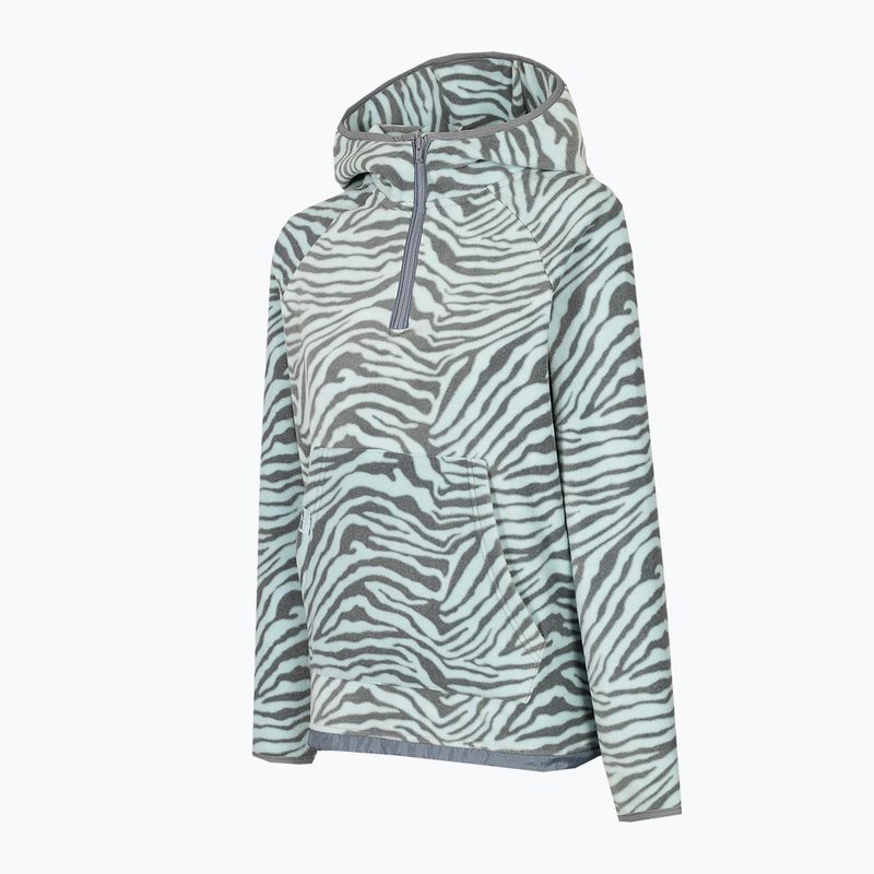 Women's 4F snowboard sweatshirt light blue H4Z22-PLD010 6