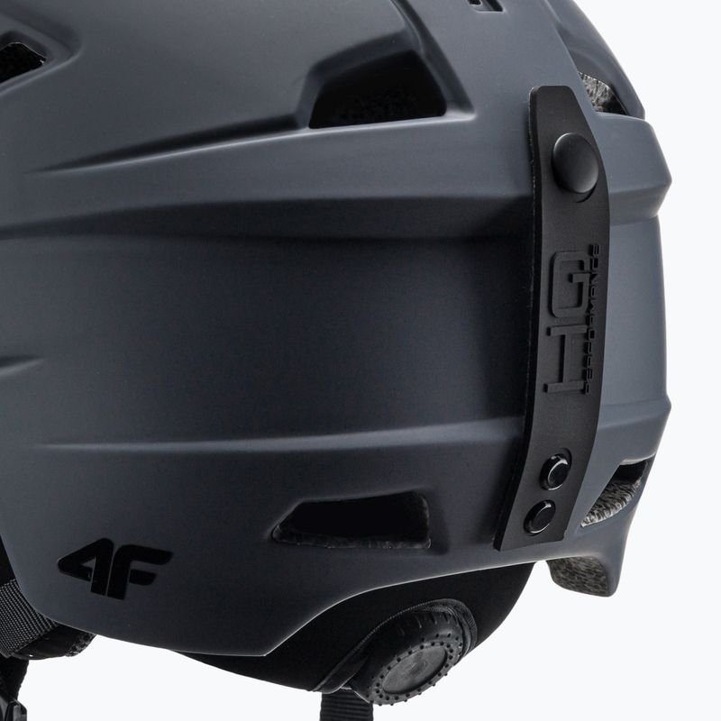 Men's ski helmet 4F grey H4Z22-KSM001 7
