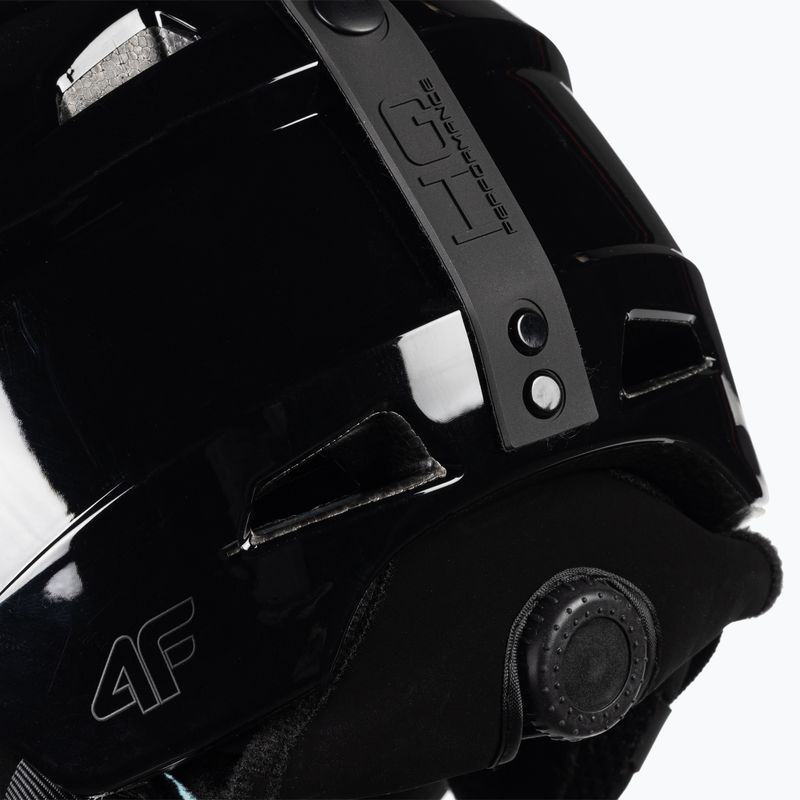 Women's ski helmet 4F black H4Z22-KSD001 7