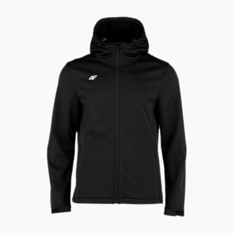 Men's 4F softshell jacket black NOSH4-SFM001B