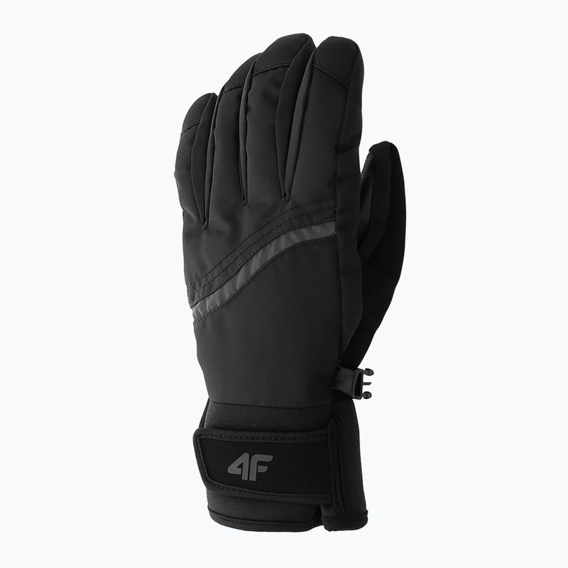 Women's ski gloves 4F black H4Z22-RED004 7
