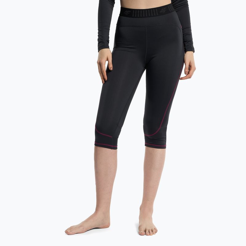 Women's thermoactive pants 4F graphite H4Z22-BIDP060D