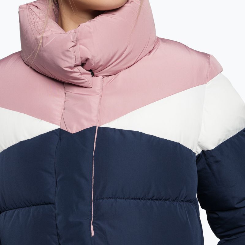 Women's down jacket 4F navy blue H4Z21-KUDP007 5