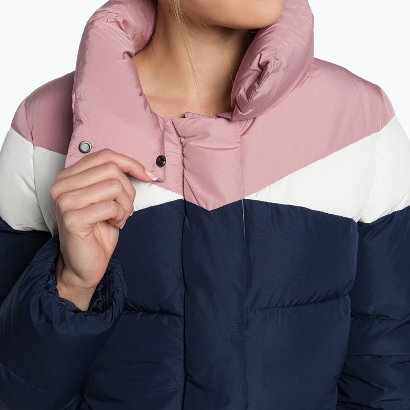 Women's down jacket 4F navy blue H4Z21-KUDP007 6