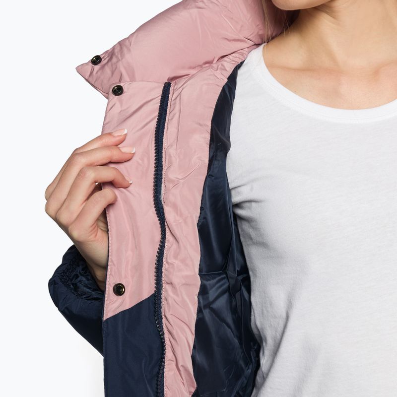 Women's down jacket 4F navy blue H4Z21-KUDP007 9
