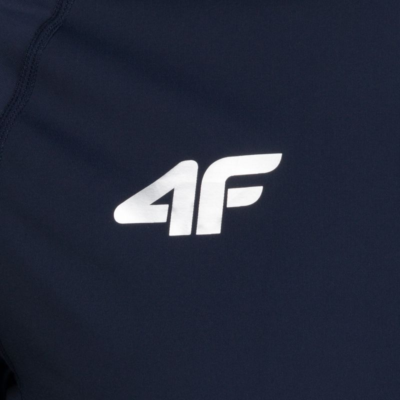 Men's 4F Functional training t-shirt navy blue S4L21-TSMF052-31S 3