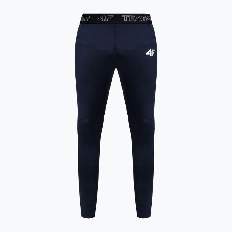 Men's 4F leggings navy blue S4L21-SPMF053-31S