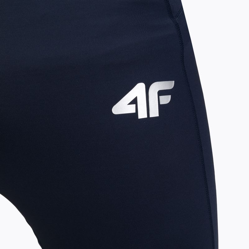 Men's 4F leggings navy blue S4L21-SPMF053-31S 3