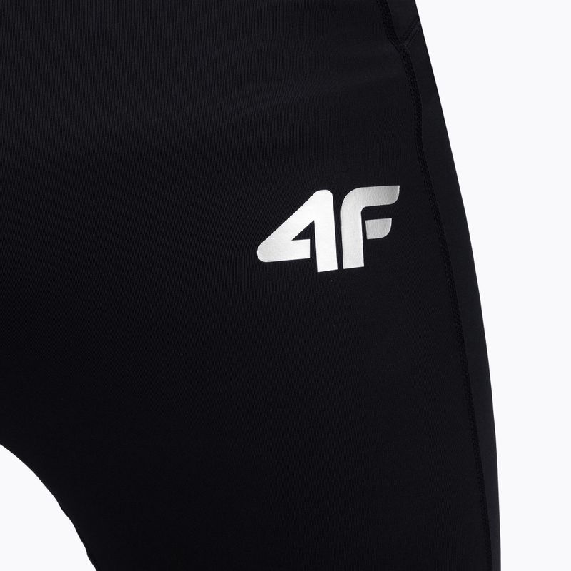 Men's leggings 4F black S4L21-SPMF053-20S 3