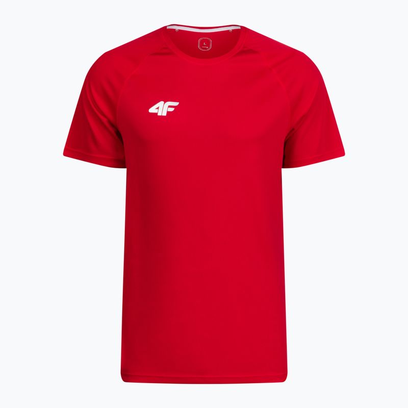 Men's 4F Functional red T-shirt S4L21-TSMF050-62S
