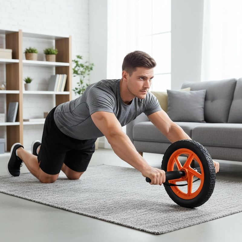 Exercise wheel Body Sculpture Power BB 712 black/orange 10