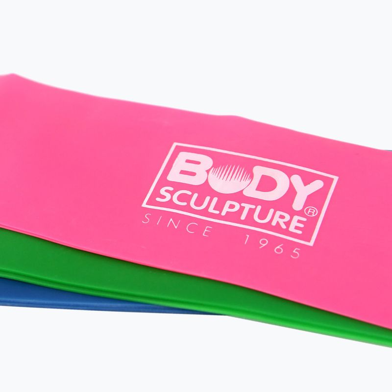 Resistance band Body Sculpture Bb 103 pink/green/blue 5
