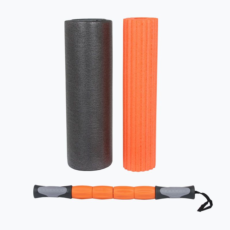 Massage roller Body Sculpture 3w1 BB 0231 black/orange 4